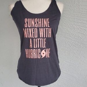 Sunshine Mixed With A Little Hurricane Tank NWOT
